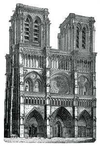 Notre Dame, Paris by Unbekannt