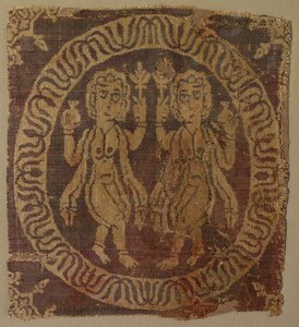 Nude Female Dancers from a Tunic, 700s