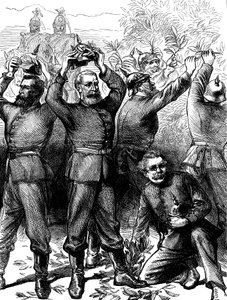 Occupation of Paris by the Germans after the Franco-Prussian War, March 1871, c1880 by Unbekannt