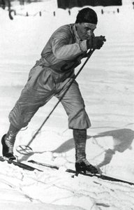 Oddbjorn Hagen, Norwegian cross-country skier, Winter Olympics, Garmisch-Partenkirchen, 1936 by Unbekannt