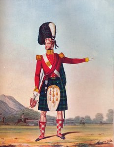 Officer of the 92nd Highland Regiment of Foot, c1833 by Unbekannt