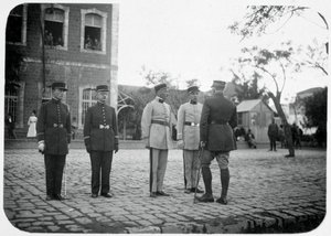 Officers of the French Foreign Legion, Syria by Unbekannt