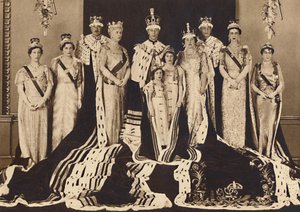 Official Coronation Group by Unbekannt