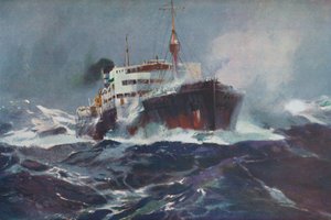 Oil on Troubled Waters, 1936 by Unbekannt