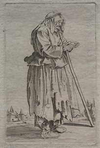 Old Beggar Woman by Unbekannt