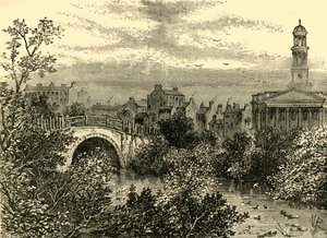 Old Bridge Over the Lake, Regents Park, c1876 by Unbekannt