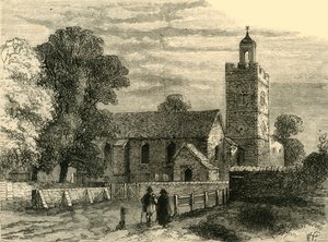 Old Camberwell Church in 1750
