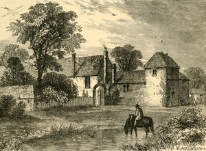 Old Chalk Farm in 1730 by Unbekannt