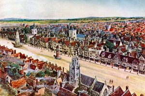 Old Cheapside, About 1580