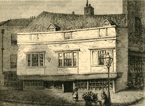 Old Houses in Tothill Street, Westminster, 1881