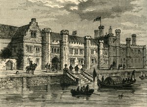 Old Palace of Greenwich, in 1630, c1878