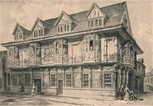 Old House at Ipswich, Suffolk (1915)