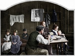 Old Room in Slumland, London by Unbekannt
