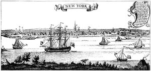 Old View of New York by Unbekannt