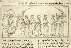 Oliphants and crots, Scriptum super apocalypsim, from the end of the fourteenth century by Unbekannt