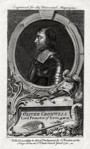 Oliver Cromwell, Lord Protector of England by Unbekannt