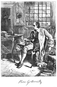 Oliver Goldsmith, 18th-Century Playwright by Unbekannt