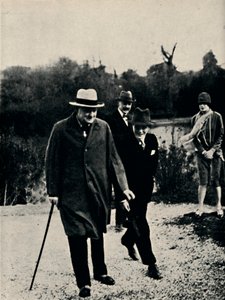 On Holiday With His Son in Italy