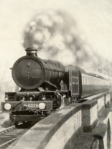On the Route of the Cornish Riviera, Limited. An Express on the Great Western Line