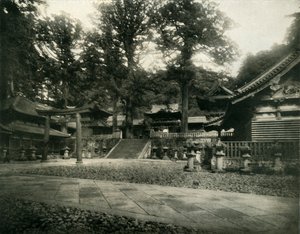 One of many Temples at Nikko, Japan, a Pilgrimage site of sacred Shrines