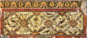 Ornamental frieze from the Basilica of St. Clement, Rome, Italy by Unbekannt