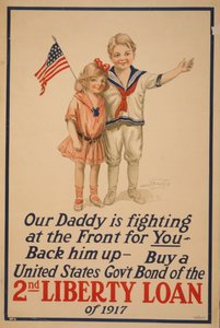 Our Daddy is Fighting at the Front for You. 2nd Liberty Loan