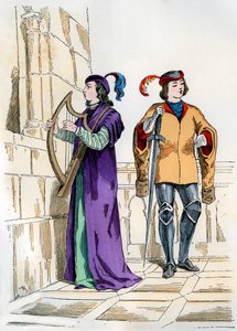 Page and Troubadour of the 13th Century