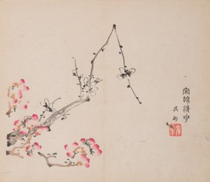 Page from Shi Zhu Zhai by Unbekannt