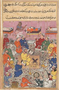 Page from Tales of a Parrot Tuti-nama: Thirteenth Night: The Infant Son of the King