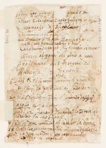 Page of a sketchbook; Himenaeus by Unbekannt