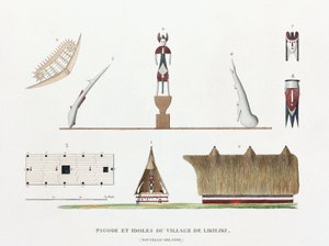 Pagoda and Idols from the Village of Likiliki