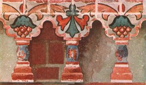 Painted Gallery in the Church of John the Baptist at Toltshkovo in Jaroslaw, Russia by Unbekannt