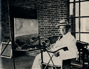 Painter in Oils - Churchill as an Artist