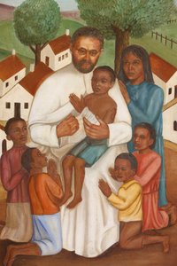 Christian Missionary in Haiti, Port-au-Prince by Unbekannt