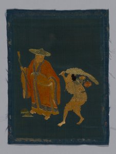 Panel Furnishing Fabric, China, Kangxi Period, Qing dynasty by Unbekannt