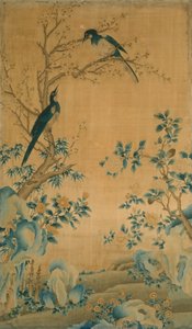 Panel Furnishing Fabric, China, Qing Dynasty, 1644-1911 by Unbekannt
