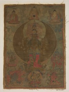 Panel from Painting of a Thousand-Armed Guanyin, date unknown