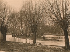 Pangbourne Weir by Unbekannt