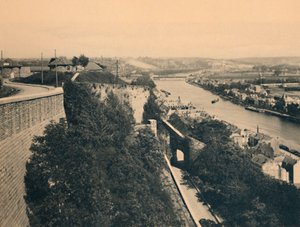 Panorama de la Meuse vu de la Route Merveilleuse, c1900 by Unbekannt