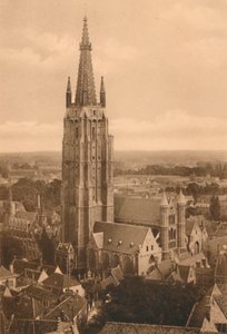 Panorama and Notre-Dame Church, c1928 by Unbekannt