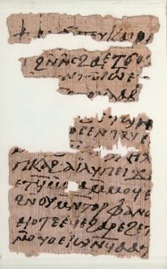 Papyri Fragments of a Letter to Pesenthius, Coptic by Unbekannt