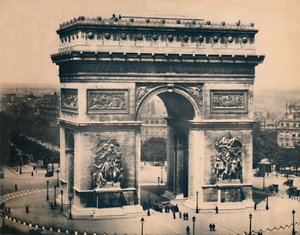 Paris - The Arc De Triomphe, c1910 by Unbekannt