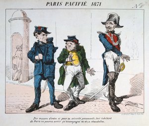 Paris Pacified, 1871 by Unbekannt