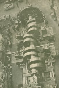 Part of the Crankshaft of M.V. Britannic White Star, 27,000 Tons, c1930 by Unbekannt
