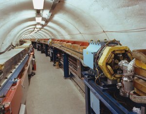 Particle Accelerator Tunnel, CERN, Geneva by Unbekannt