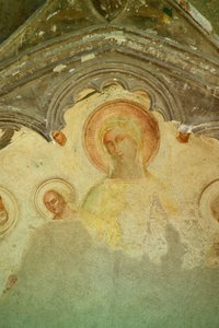 Fresco, Quadriporticus, Cathedral, Salerno, Campania, Italy