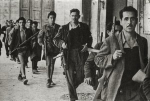 Partisans in Cesena, Emilia Romagna, Italy, October 1944 by Unbekannt