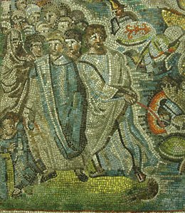 Passage of the Red Sea, Byzantine by Unbekannt