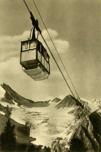Patscherkofelbahn, Innsbruck, Tyrol, Austria, c1935 by Unbekannt