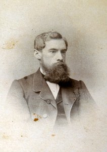 Pavel Tretyakov, Russian art patron, collector and gallery founder, 1865 by Unbekannt